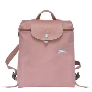 Longchamp Le Pliage Rose Backpack